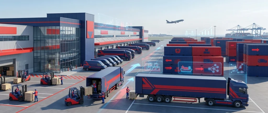 International logistics and transportation hub